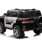 Toyota Electric Ride - on Police Car w/Remote Control - White 12V - Marah Kids