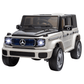 Mercedes - Benz EQG Electric Car Battery Powered Jeep - White - Marah Kids