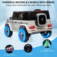 Mercedes - Benz EQG Electric Car Battery Powered Jeep - White - Marah Kids