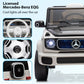 Mercedes - Benz EQG Electric Car Battery Powered Jeep - White - Marah Kids