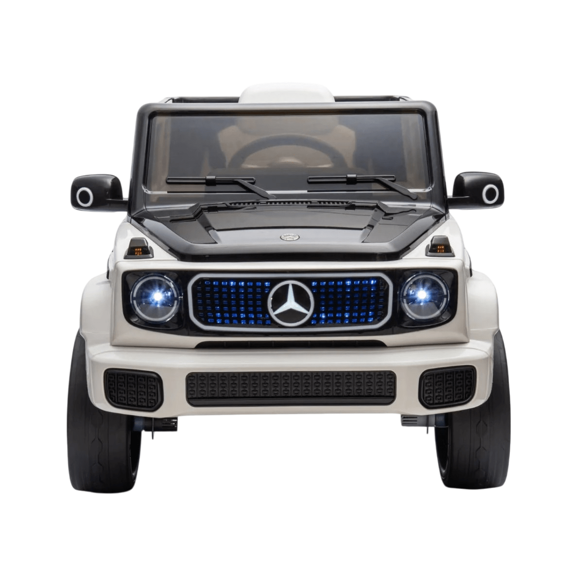 Mercedes - Benz EQG Electric Car Battery Powered Jeep - White - Marah Kids