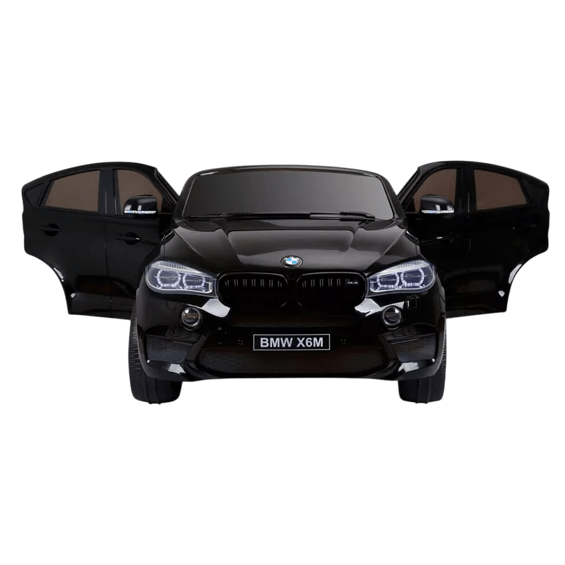 BMW X6M Kids 12V Ride On Car with Remote - Black - Marah Kids