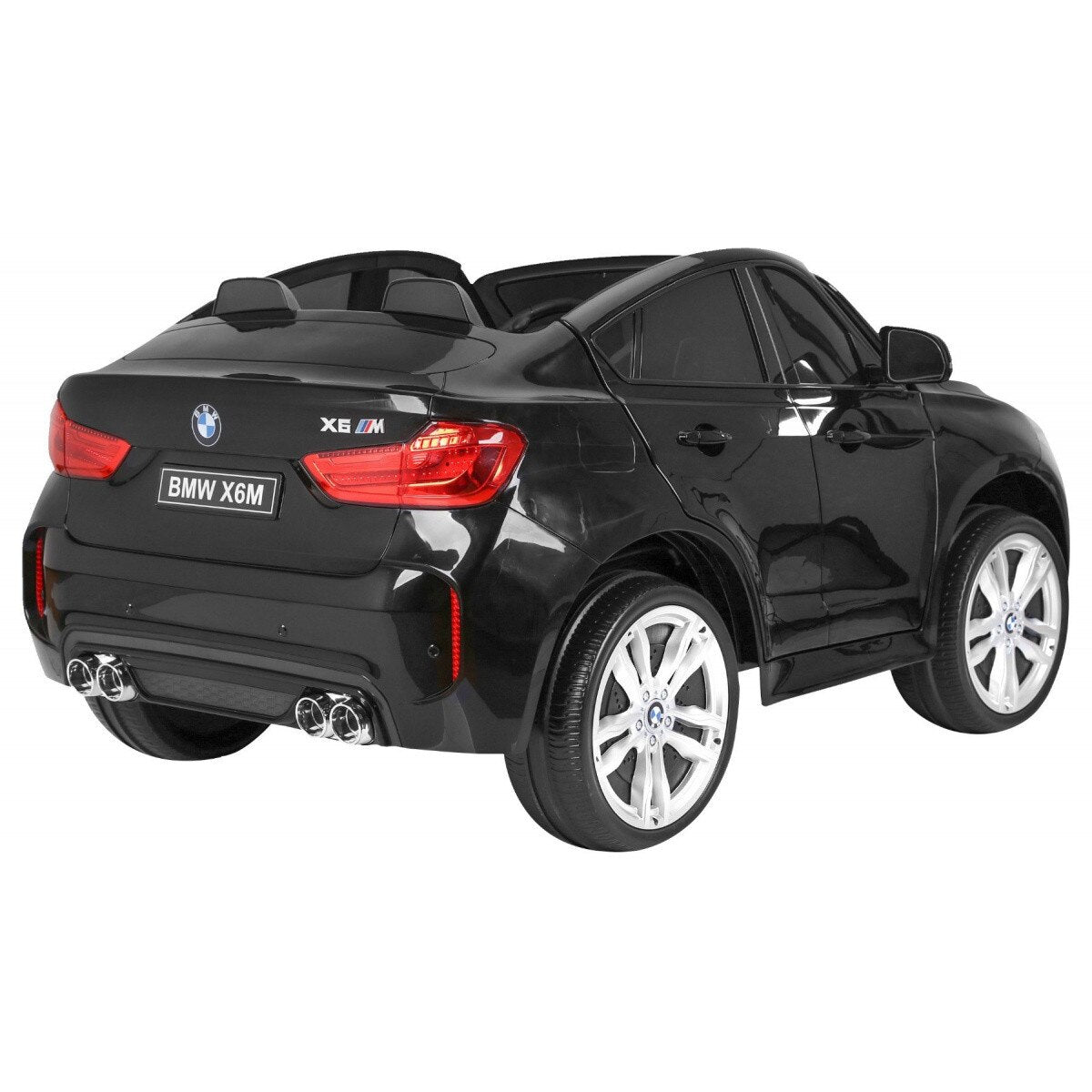 BMW X6M Kids 12V Ride On Car with Remote - Black - Marah Kids