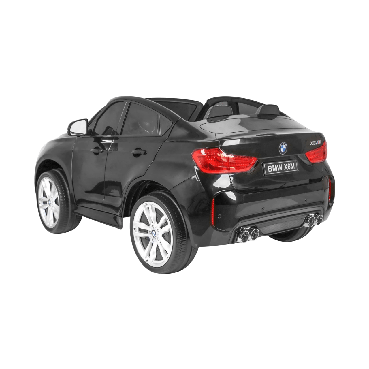 BMW X6M Kids 12V Ride On Car with Remote - Black - Marah Kids