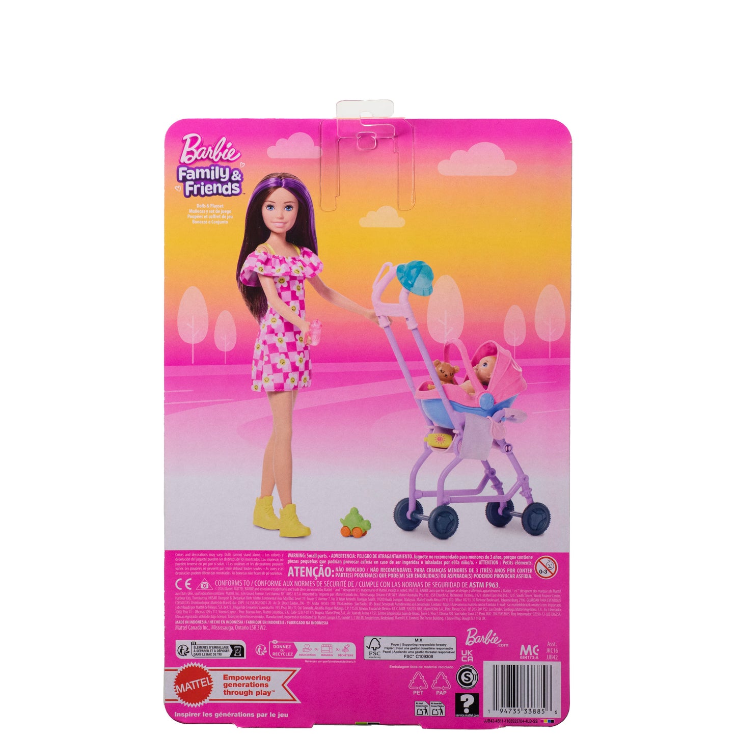 Barbie Skipper Babysitter Original – Brunette