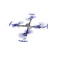 4 - Channel Auto Hover Rc Stunt Drone - Blue/Orange - Marah Kids