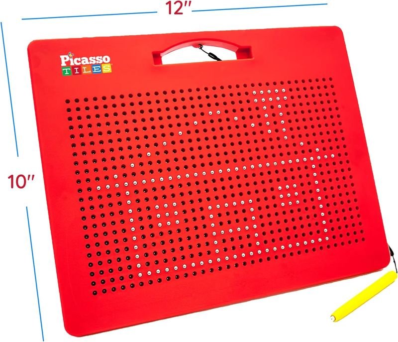 Picasso Magnetic Drawing Board Red - Marah Kids
