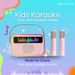 NEXORX Kids Karaoke Speaker w/ Dual Mics – Pink - Marah Kids