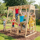 Kiddoro Cheerful Climber 8-in-1 Wooden Indoor & Outdoor Play Set 146 x 99 x 142 cm - image 13
