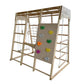 Kiddoro Cheerful Climber 8-in-1 Wooden Indoor & Outdoor Play Set 146 x 99 x 142 cm - image 10