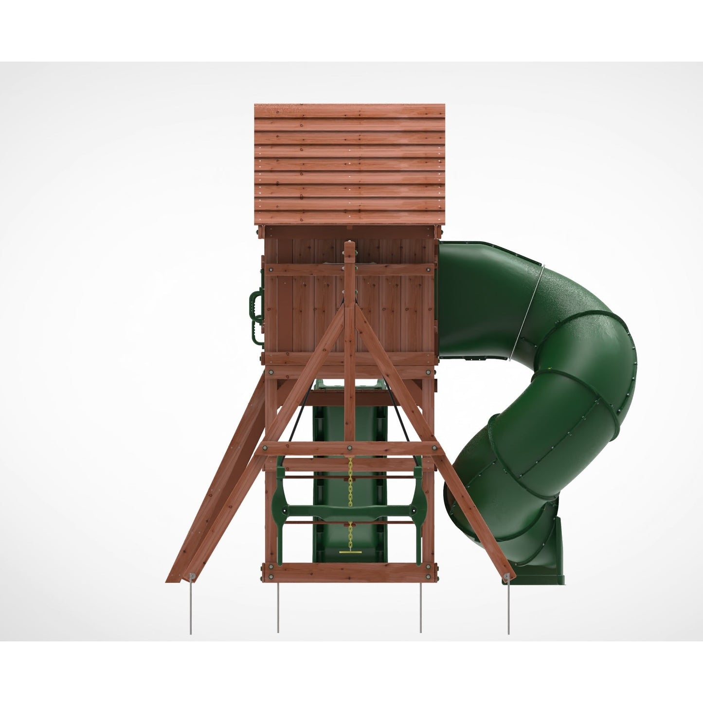 Kiddoro - Little Heros HQ Swing Set