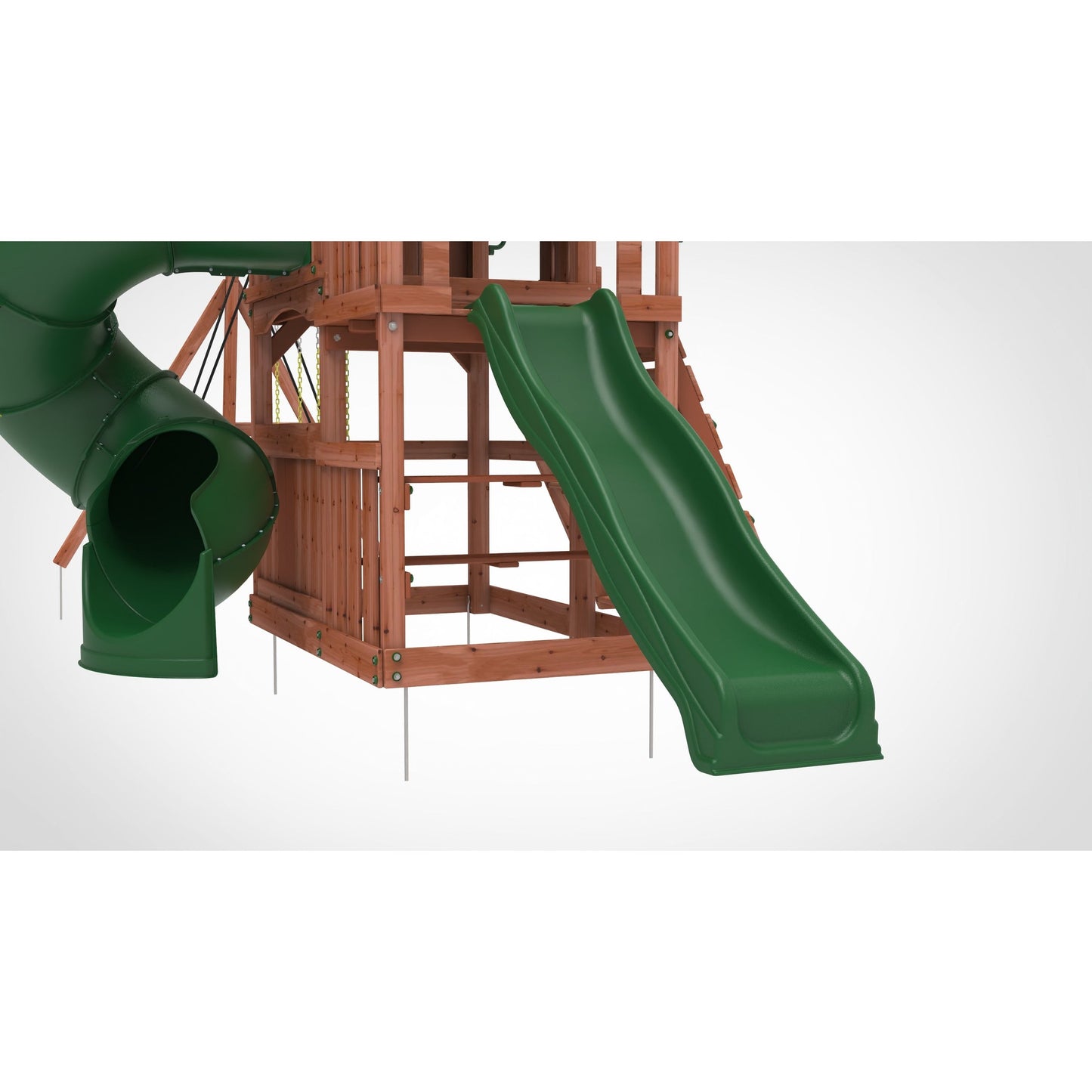 Kiddoro - Little Heros HQ Swing Set