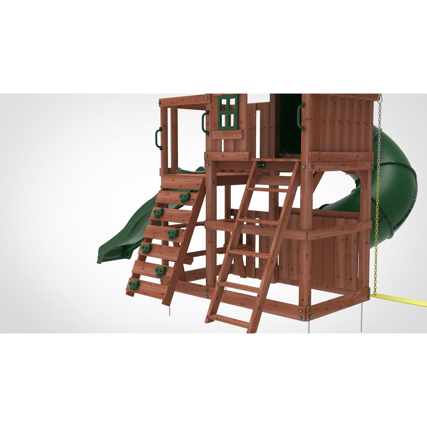 Kiddoro - Little Heros HQ Swing Set