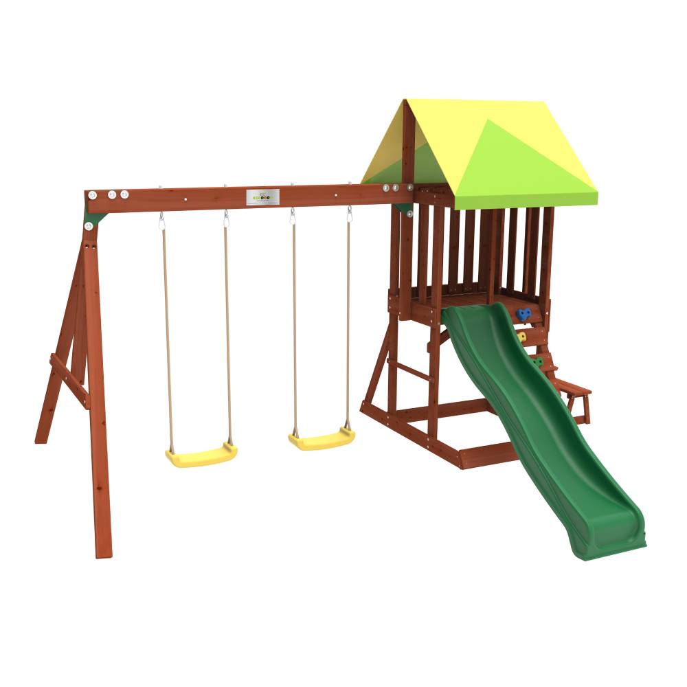Kiddoro - Mighty Jungle Swing Set - image 17