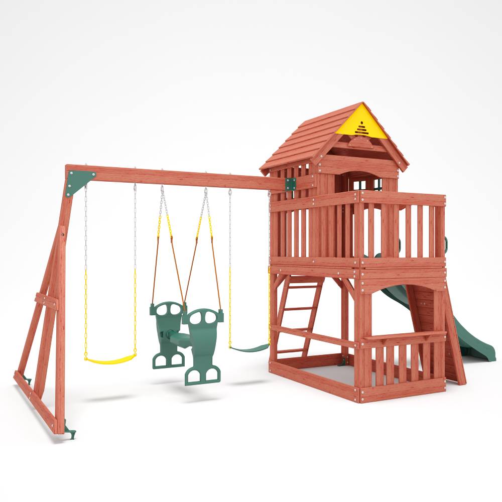 Kiddoro - Playful Peaks Swing Set - image 10
