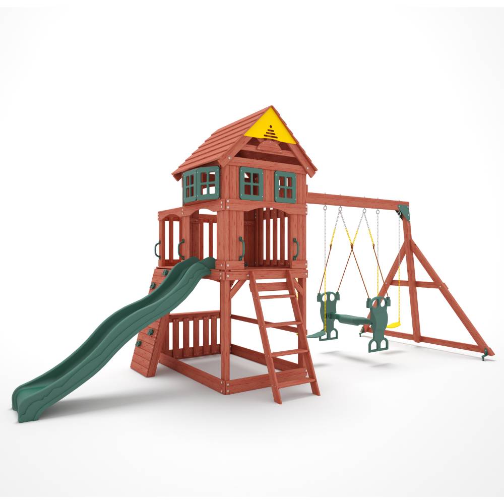 Kiddoro - Playful Peaks Swing Set - image 13