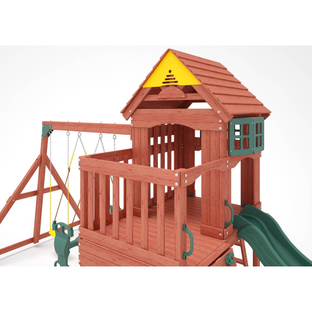 Kiddoro - Playful Peaks Swing Set - image 15