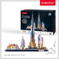 CUBIC FUN 3D PUZZLE CITYLINE DUBAI UAE 182PC BO - Marah Kids