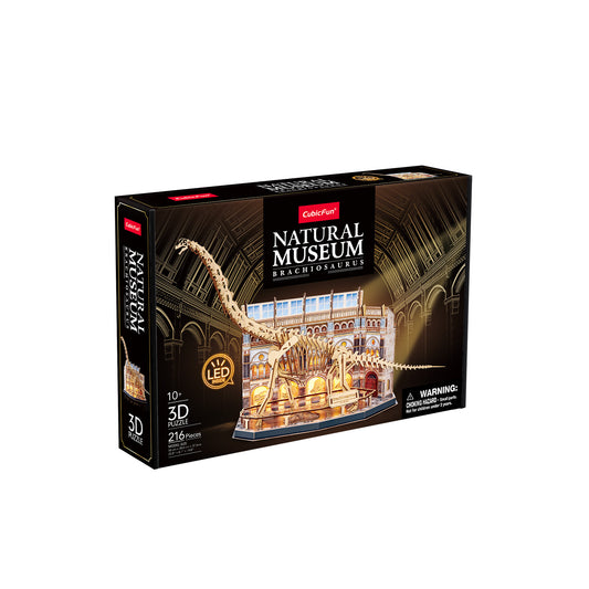 CUBIC FUNun 3D Puzzle Brachiosaurus 216 - Pieces - Marah Kids