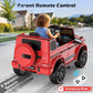 Mercedes - Benz Licensed G63 Car for Kids, 12V Ride on Car w/Parent Remote Control, LED Headlights, Music Player & Horn, Soft Start,Kids Electric Vehicle - Red - Marah Kids