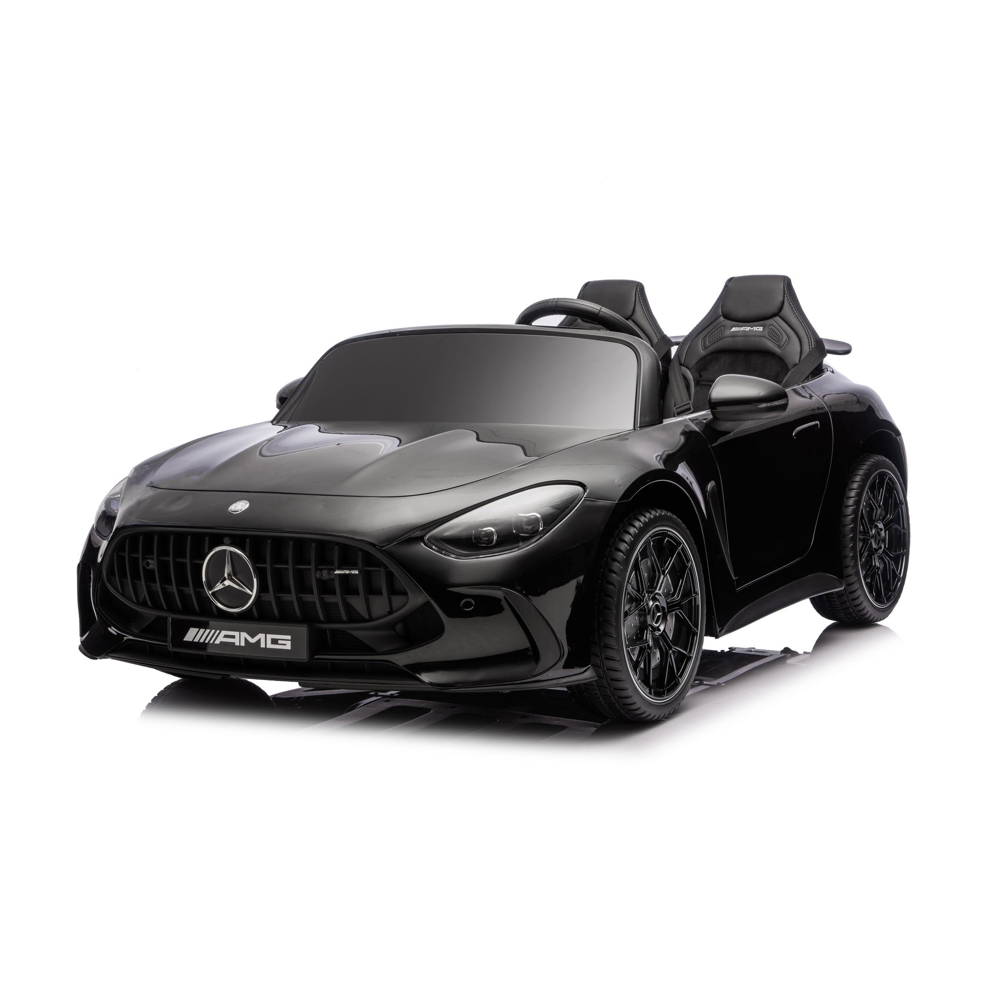 Mercedes - Benz Licensed Powered Riding Car - Black - Marah Kids
