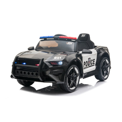Lovely Baby Kids Licensed Police Ride - On Car - Black - Marah Kids