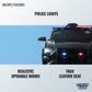 Lovely Baby Kids Licensed Police Ride - On Car - Black - Marah Kids