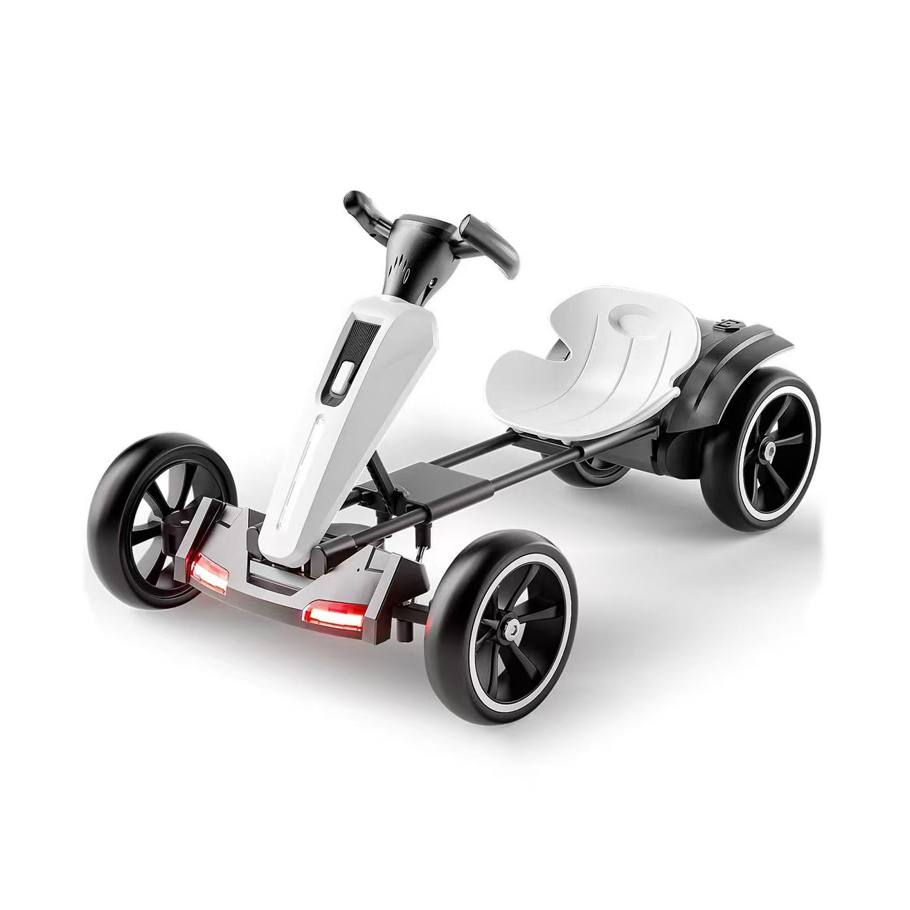 Lovely Baby LB - 2055E Electric Go Kart - White - Marah Kids