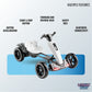 Lovely Baby LB - 2055E Electric Go Kart - White - Marah Kids