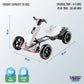 Lovely Baby LB - 2055E Electric Go Kart - White - Marah Kids