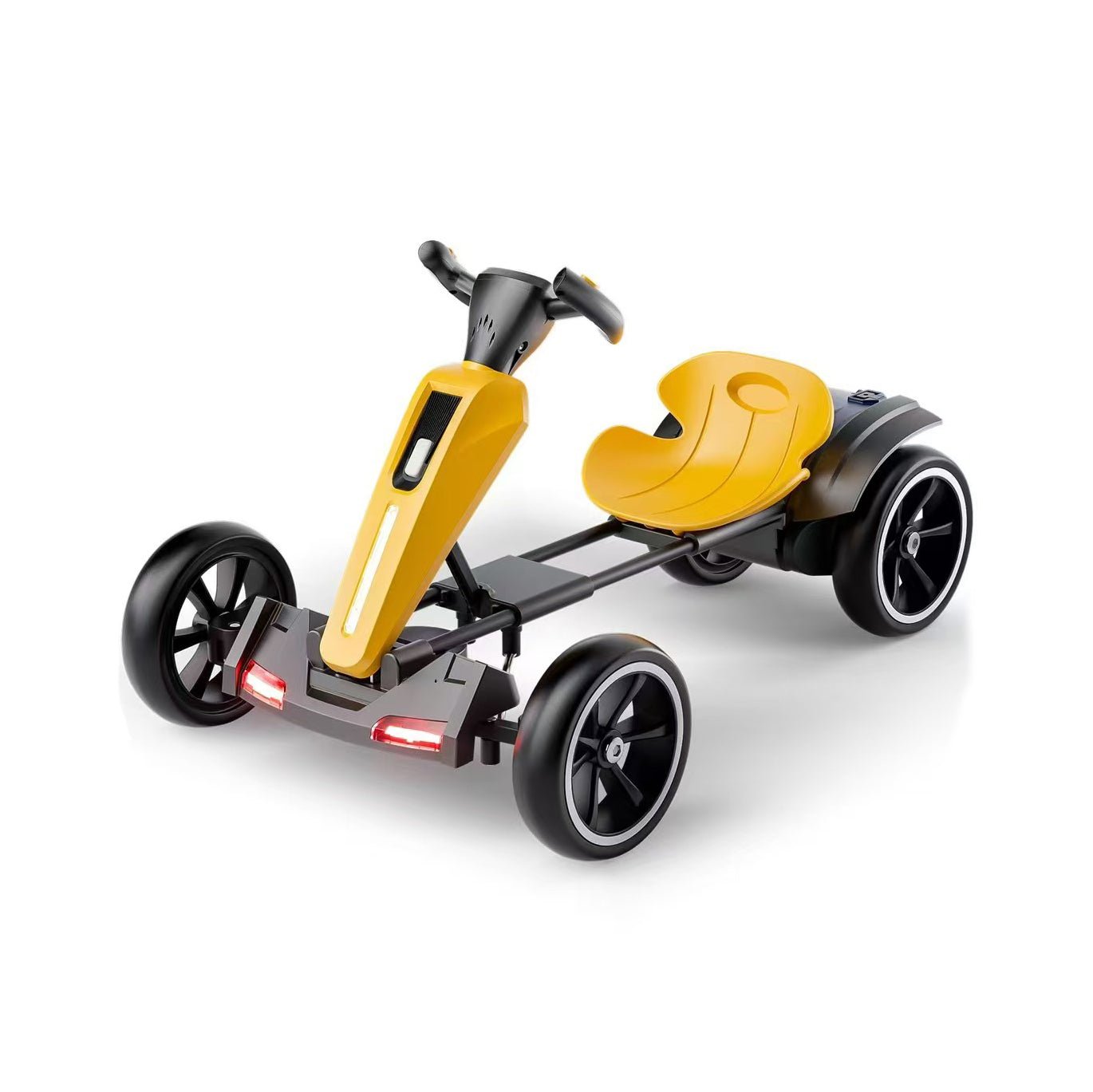 Lovely Baby LB - 2055E Electric Go Kart - Yellow - Marah Kids