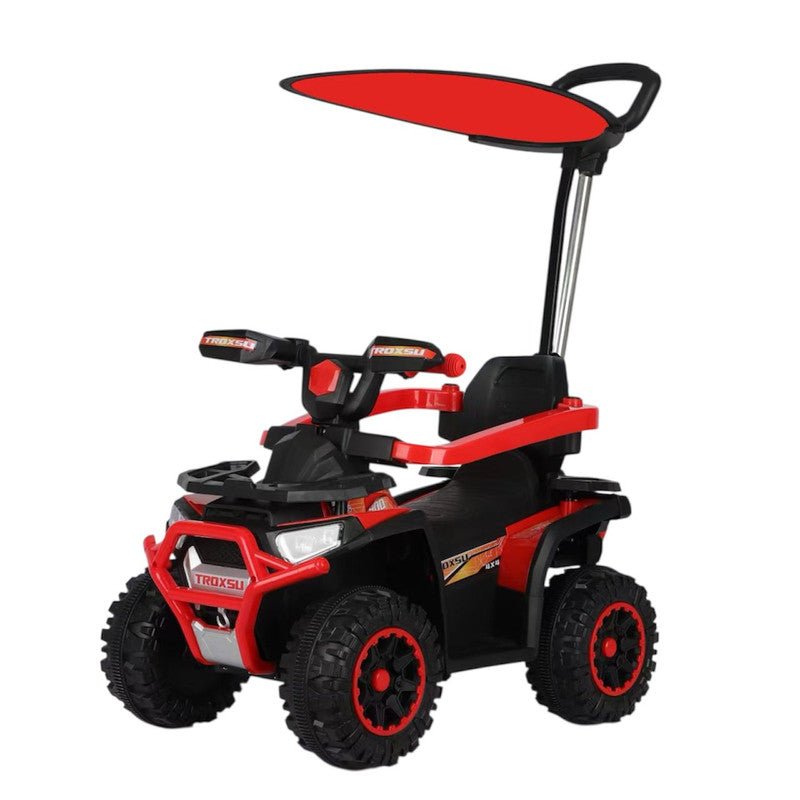 Lovely Baby Push Ride - On Car for Kids LB 7880HC with Push Handle Bar & Sunshade Canopy - Marah Kids