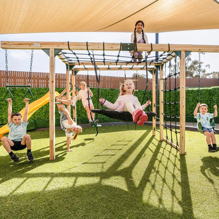 Wood Kraft Kids – Jungle Gym All-in-One Play Centre - main product image