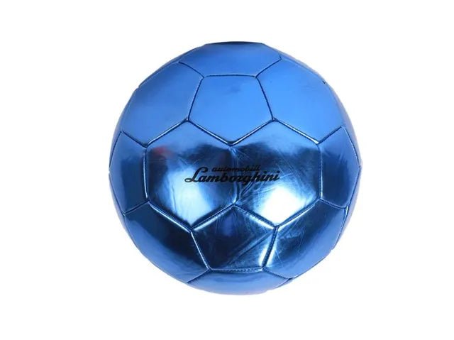 Lamborghini - 2 Size - Metallic Pvs Soccer Ball - Blue - Marah Kids