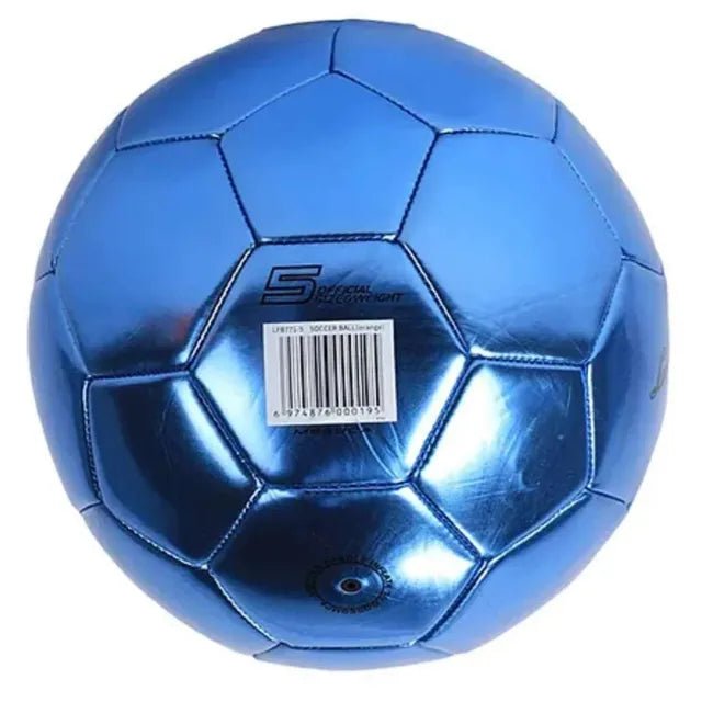 Lamborghini - 2 Size - Metallic Pvs Soccer Ball - Blue - Marah Kids