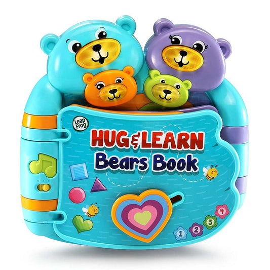 Leapfrog Hug & Learn Bear Book - Multi Color - Lf 80 - 600400 - Marah Kids