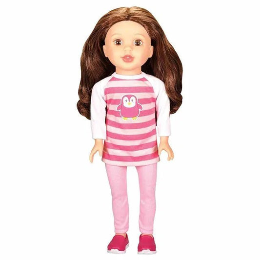 Lotus - Bumbleberry - Miss Serena 15" - Soft Bodied Doll | Huggable Doll for Girls - Marah Kids