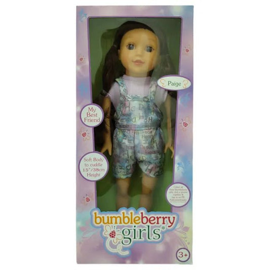 Lotus - Bumbleberry - Miss Paige 15" - Soft Bodied Doll | Huggable Doll for Girls - Marah Kids