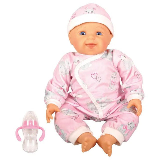 Lotus - 18" inch, Soft - bodied Baby Doll – Caucasian (No Hair) - Marah Kids