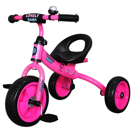 Lovely Baby Kids Tricycle - Pink - Marah Kids