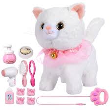 Cute Cat White Backpack - Marah Kids