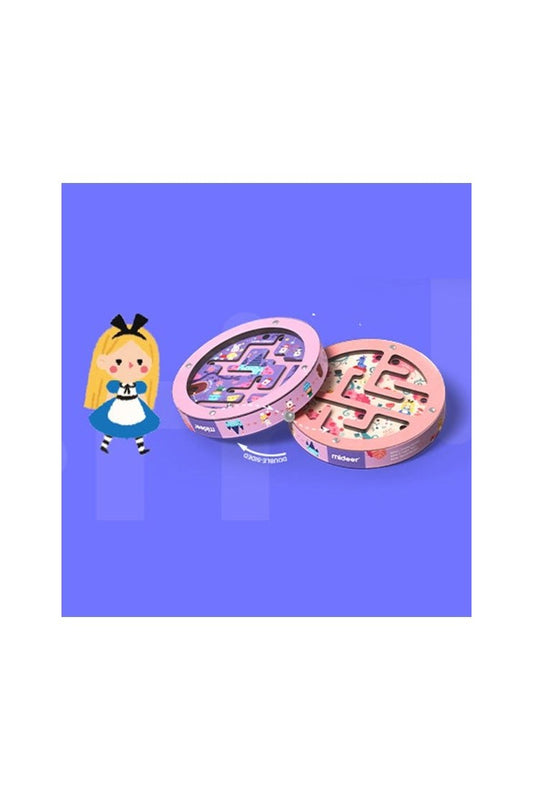 Double Sided Steel Ball Maze - Wonderland