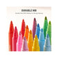Round Nib Acrylic Markers - 12 Colors - Marah Kids
