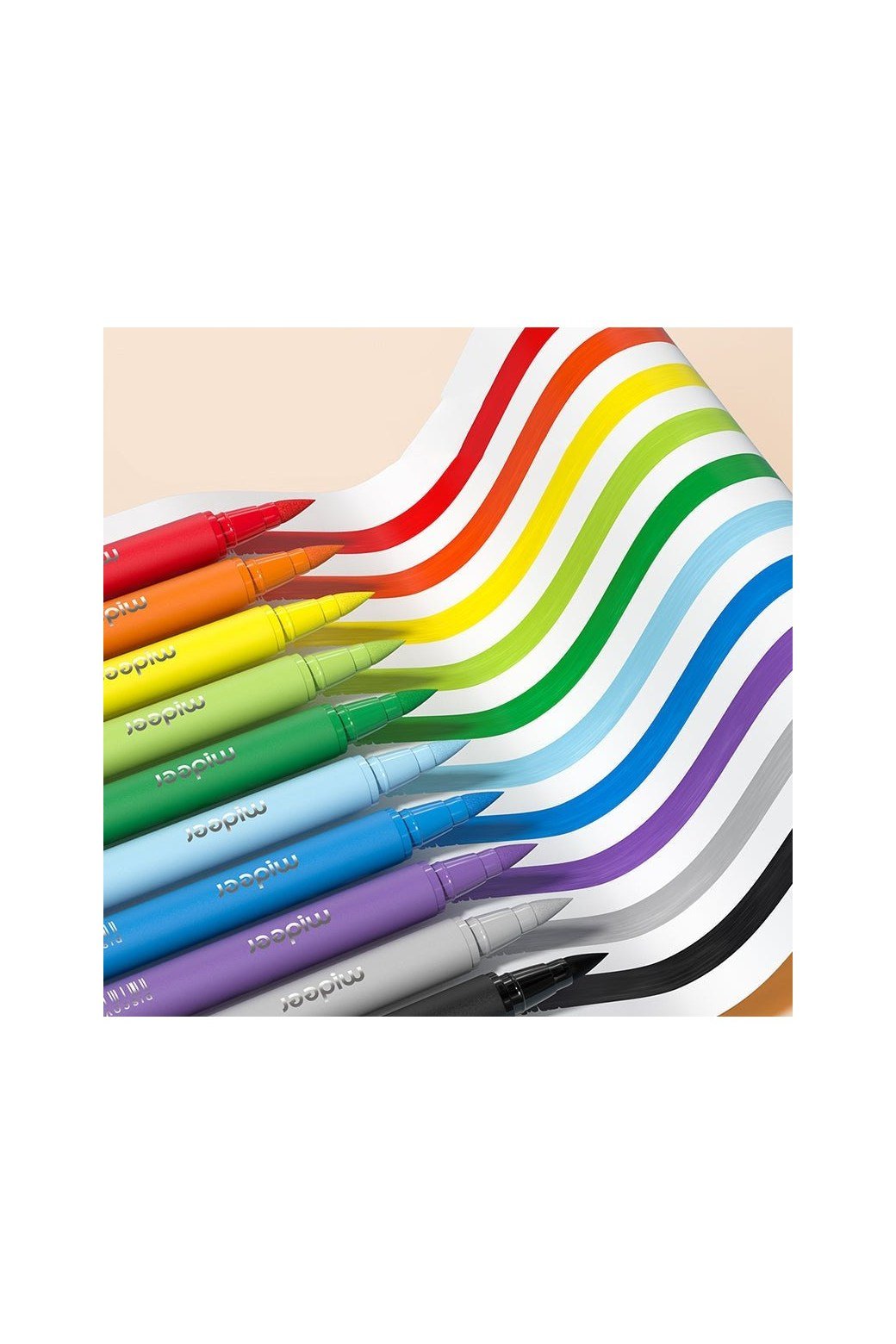Acrylic Markers Ultra Soft - 24 Colors - Marah Kids
