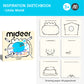Imagine & Create Sketchbook - Little World