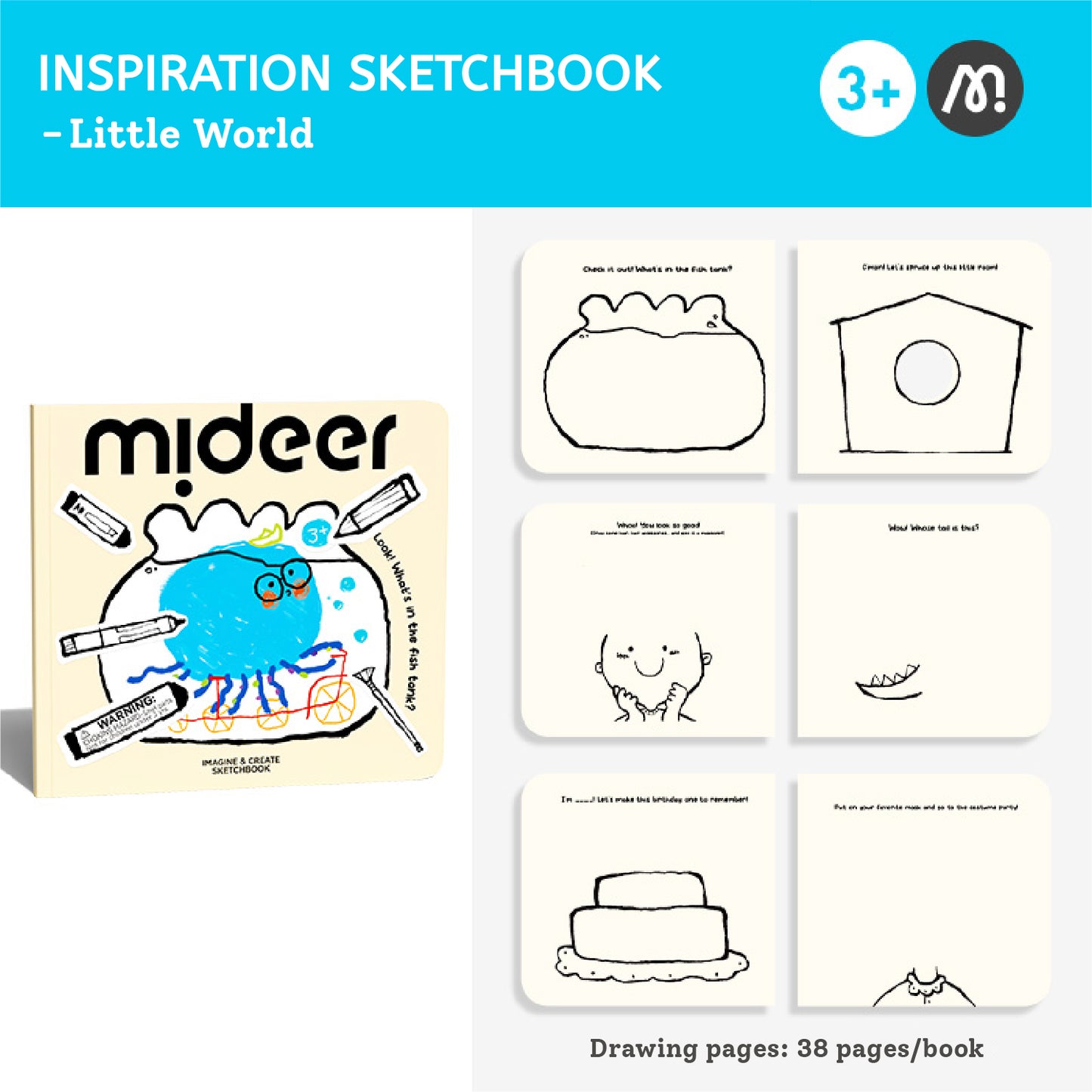 Imagine & Create Sketchbook - Little World