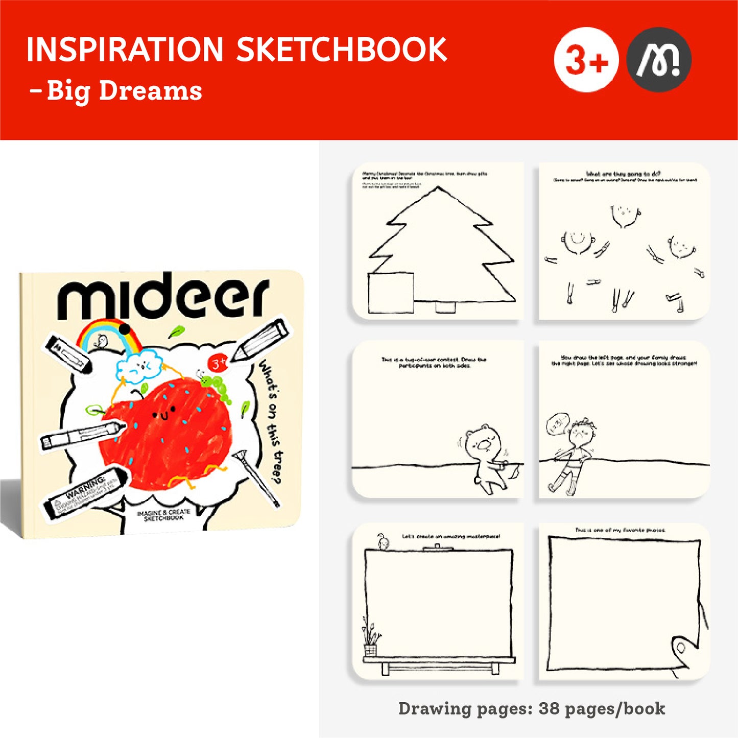 Imagine & Create Sketchbook - Big Dreams