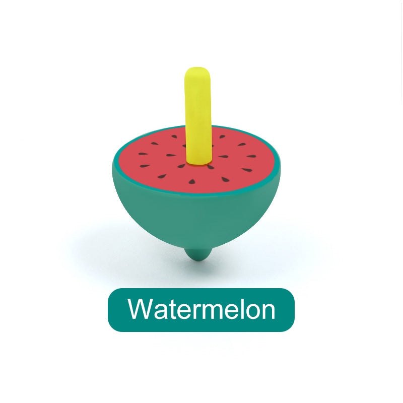 Wooden Spinning Top - Watermelon
