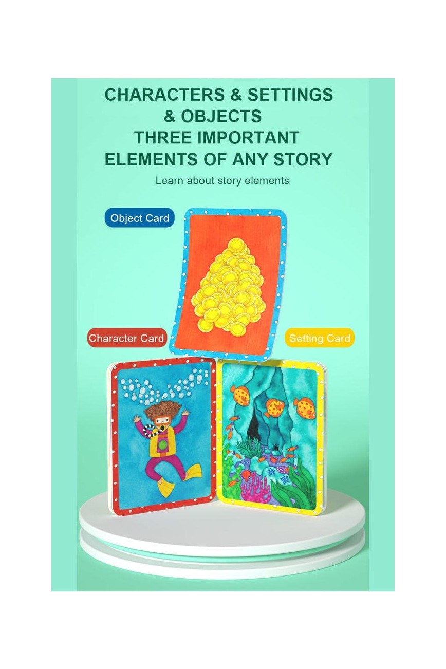 Build-A-Story Cards - Ocean Adventure