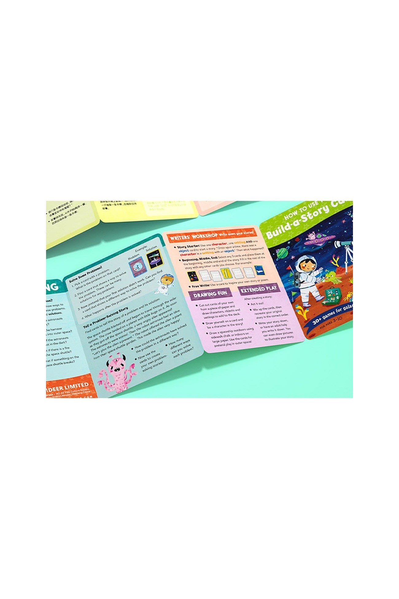 Build-A-Story Cards - Ocean Adventure